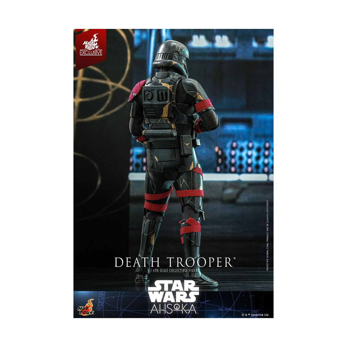 Hot Toys - Death Trooper esclusivo TM 1/6 - Star Wars Ahsoka