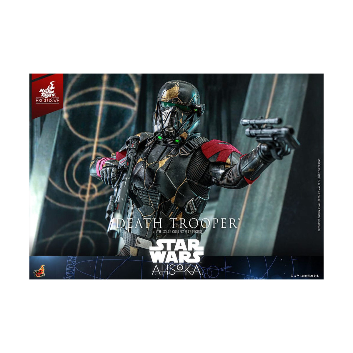 Hot Toys - Death Trooper esclusivo TM 1/6 - Star Wars Ahsoka
