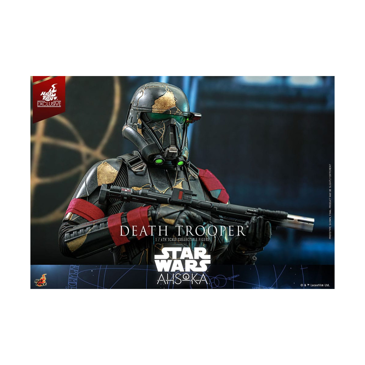 Hot Toys - Death Trooper esclusivo TM 1/6 - Star Wars Ahsoka