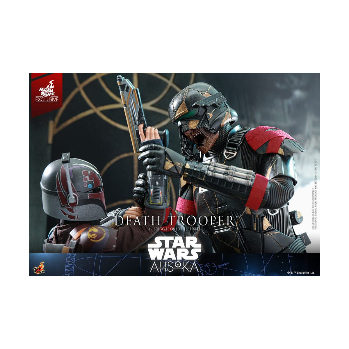 Hot Toys - Death Trooper esclusivo TM 1/6 - Star Wars Ahsoka