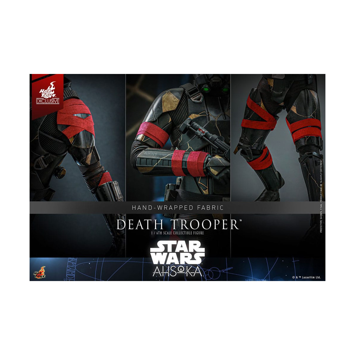 Hot Toys - Death Trooper esclusivo TM 1/6 - Star Wars Ahsoka