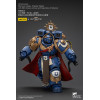 Joytoy - Space Marine II - Marneus Calgar, Maestro di Capitolo con Armatura MkX Gravis e Guanti di Ultramar
