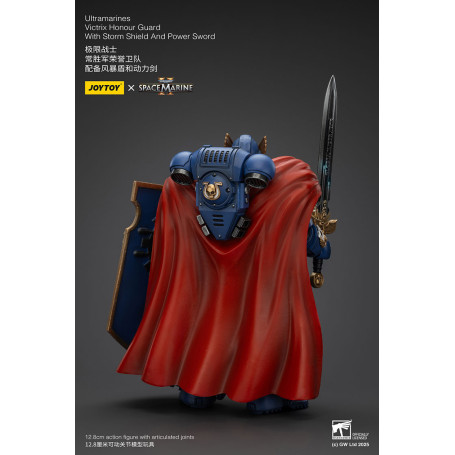Joytoy - Space Marines II - Guardia d'Onore Ultramarines Victrix con Scudo della Tempesta e Spada di Potenza
