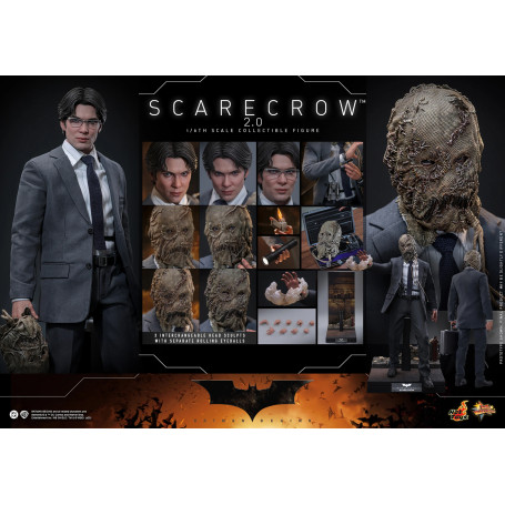 Hot toys Batman Begins - Spaventapasseri 2.0 MMS 1/6