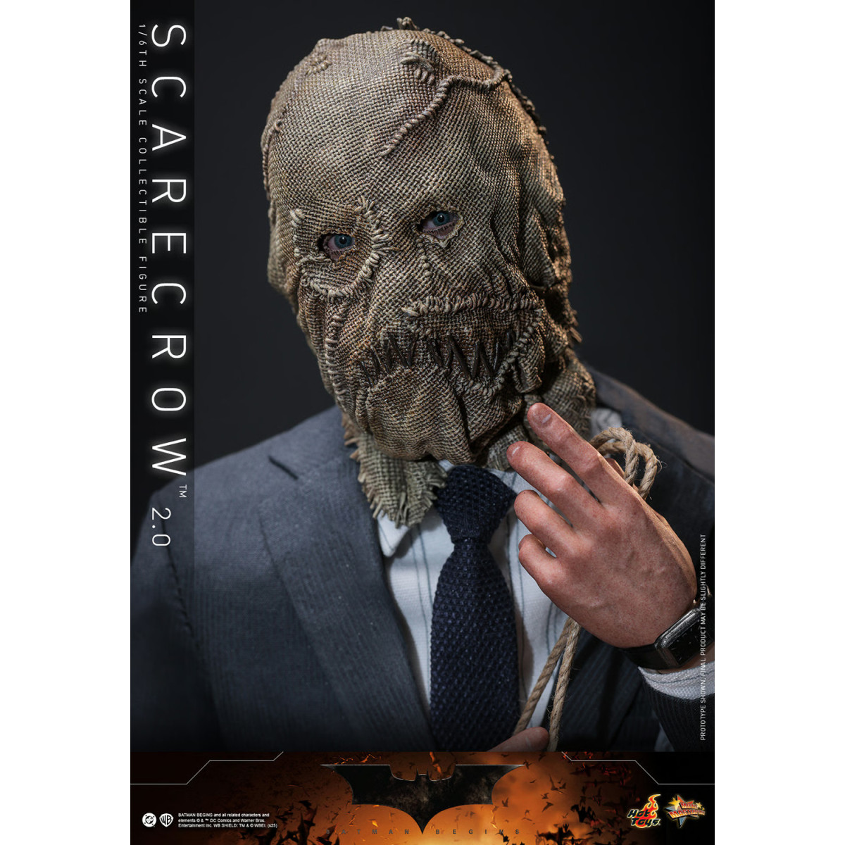 Hot toys Batman Begins - Spaventapasseri 2.0 MMS 1/6