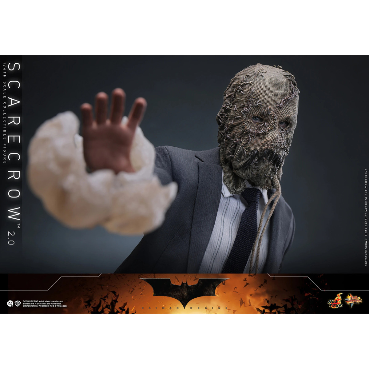 Hot toys Batman Begins - Spaventapasseri 2.0 MMS 1/6
