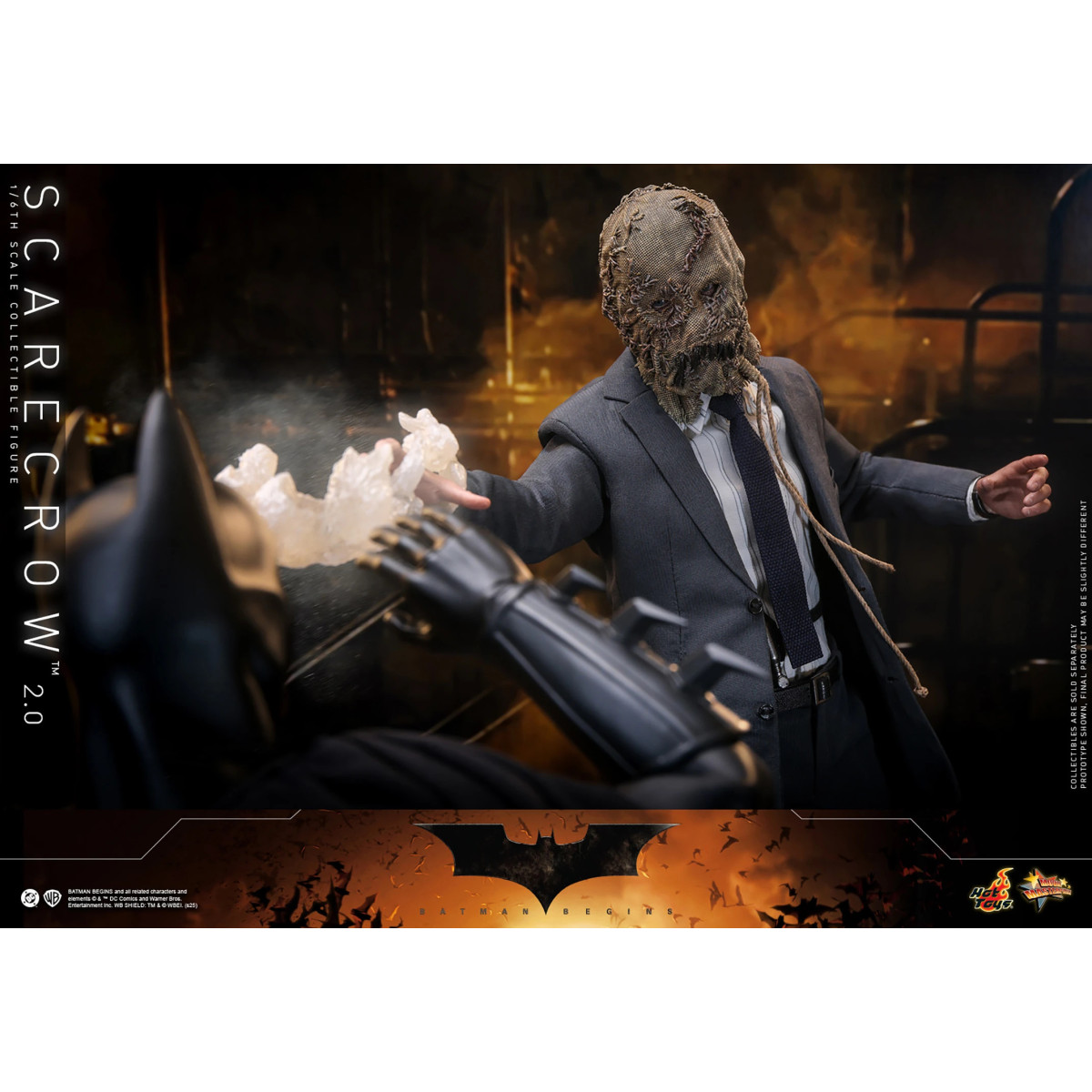 Hot toys Batman Begins - Spaventapasseri 2.0 MMS 1/6