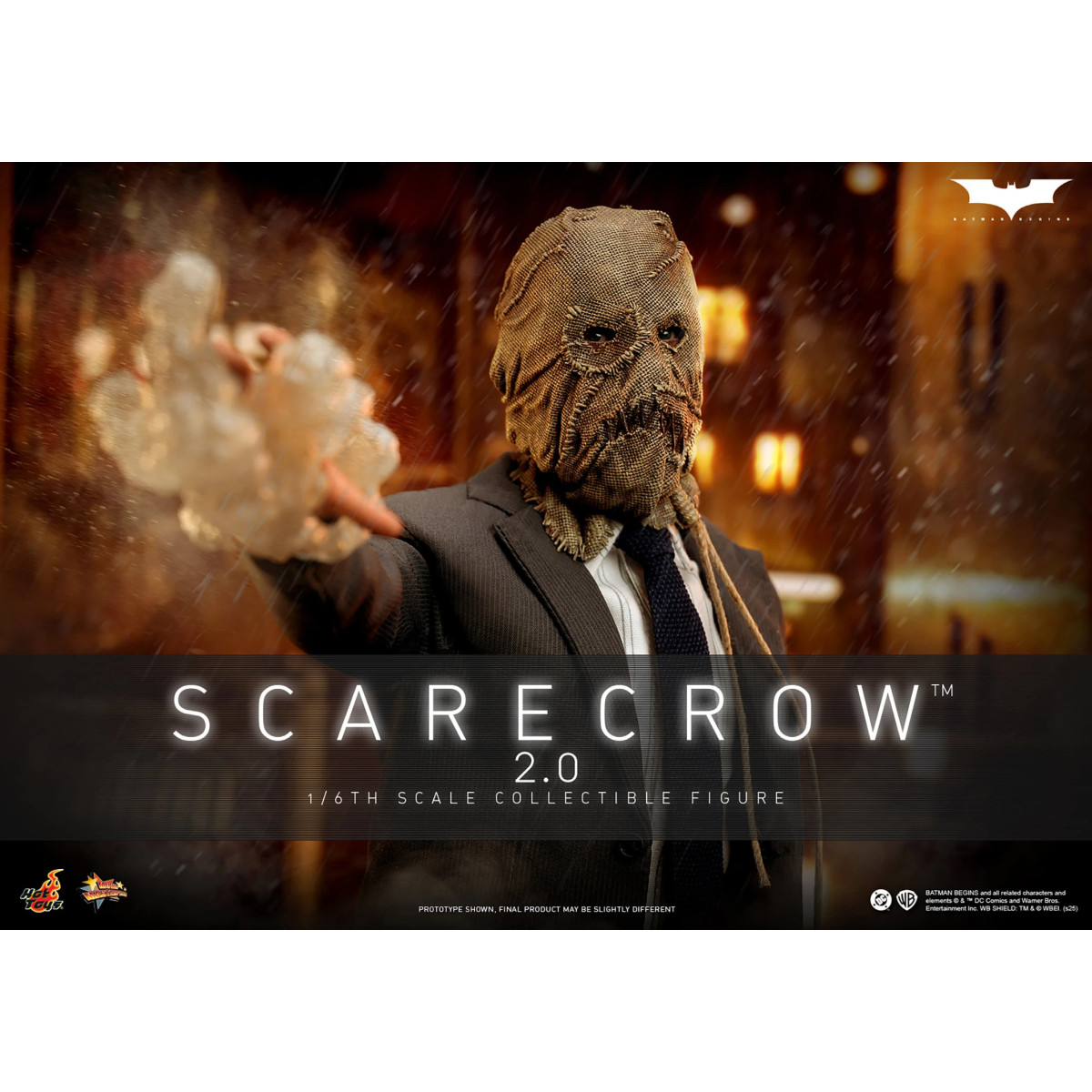 Hot toys Batman Begins - Spaventapasseri 2.0 MMS 1/6