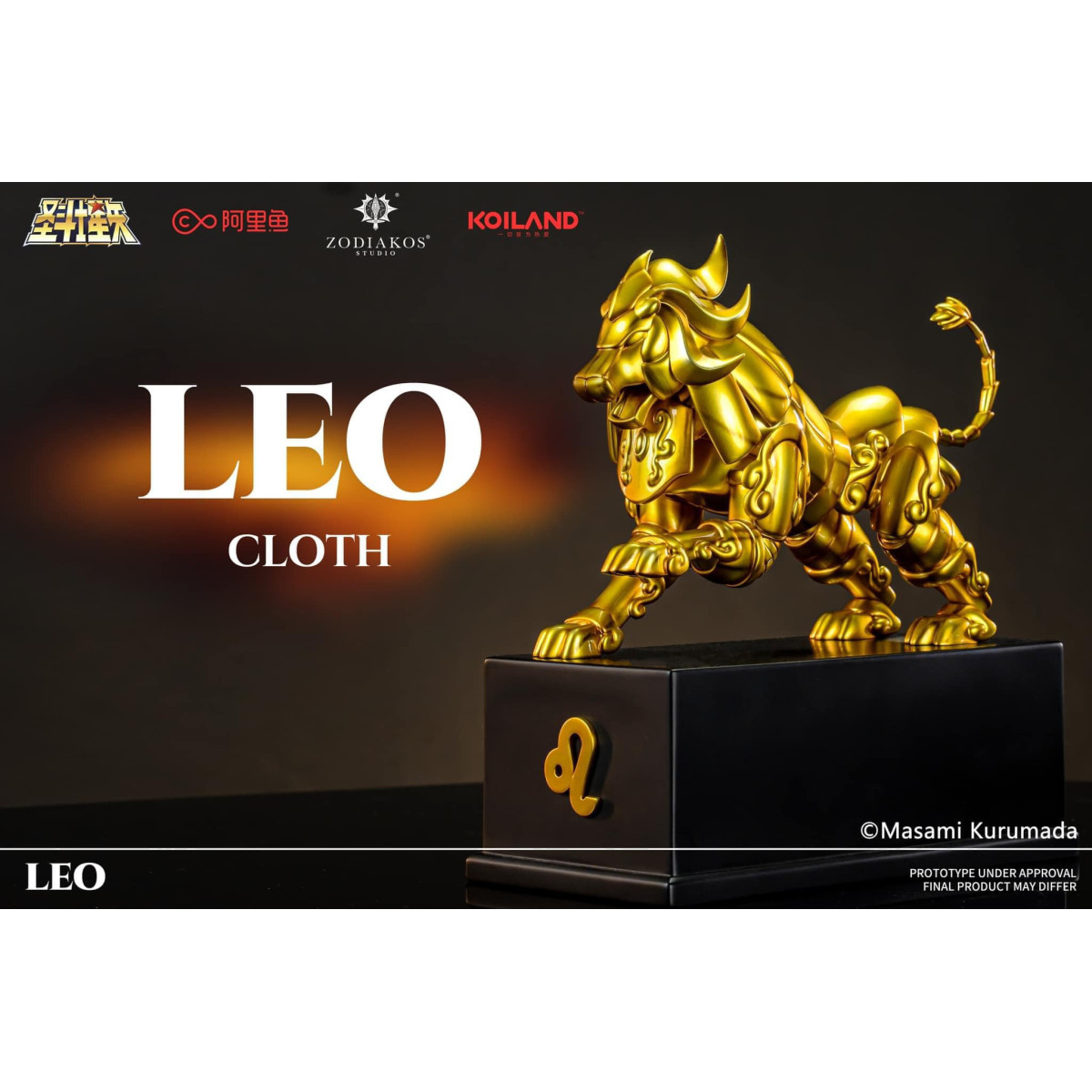 Zodiakos Studio - Leo Cloth - Totem del Leone 1/6 - Statua di Saint Seiya - Cavalieri dello Zodiaco
