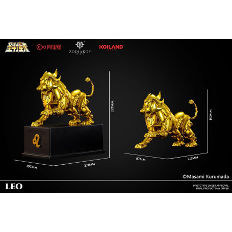 Zodiakos Studio - Leo Cloth - Totem del Leone 1/6 - Statua di Saint Seiya - Cavalieri dello Zodiaco
