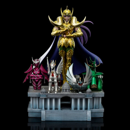 Iron Studios - Saint Seiya - Aries Mu Deluxe Art Scale 1/10 - Cavalieri dello zodiaco