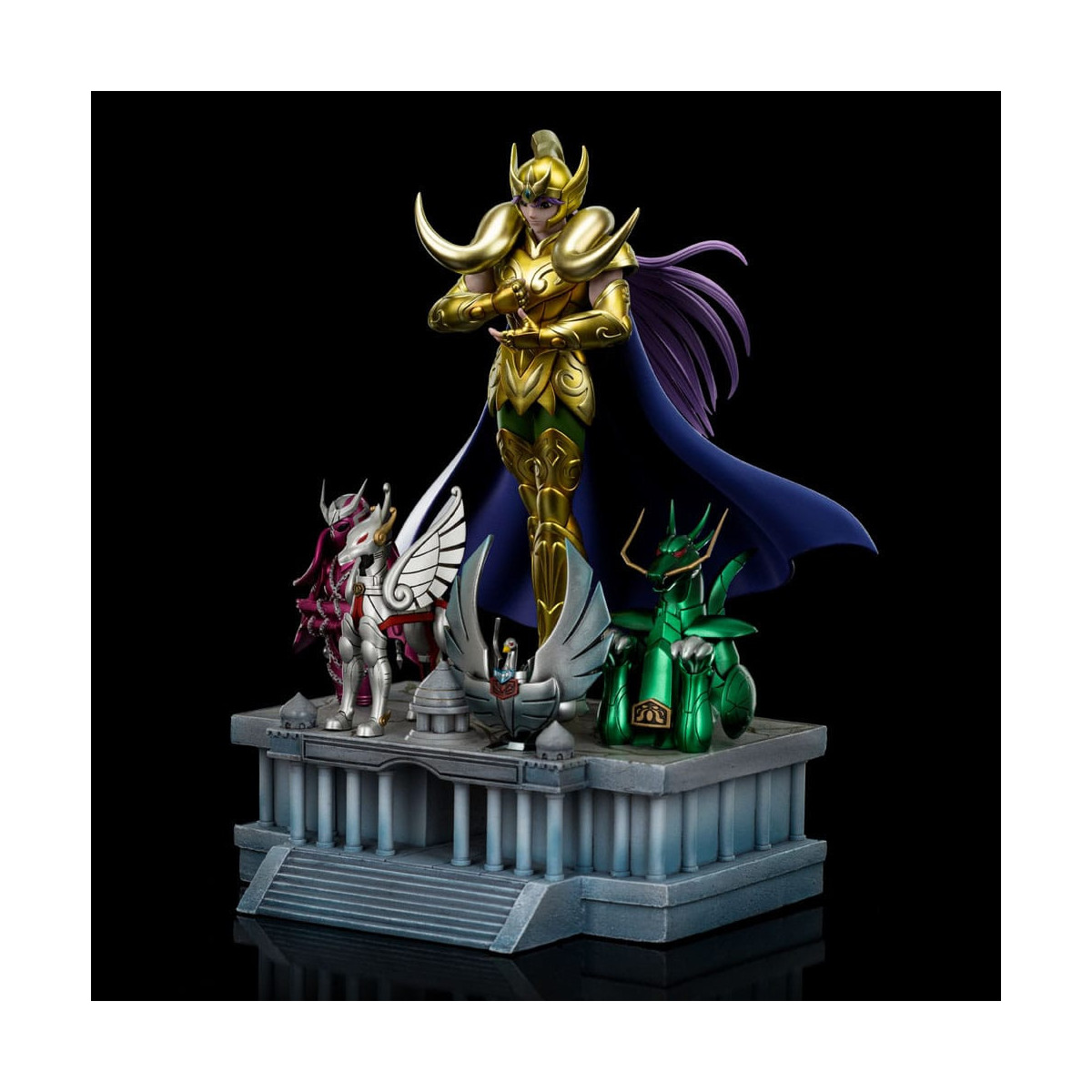 Iron Studios - Saint Seiya - Aries Mu Deluxe Art Scale 1/10 - Cavalieri dello zodiaco