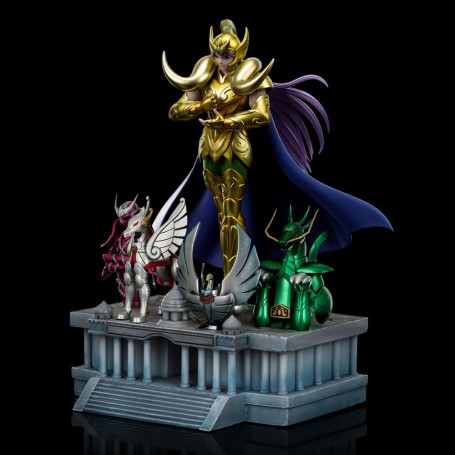 Iron Studios - Saint Seiya - Aries Mu Deluxe Art Scale 1/10 - Cavalieri dello zodiaco