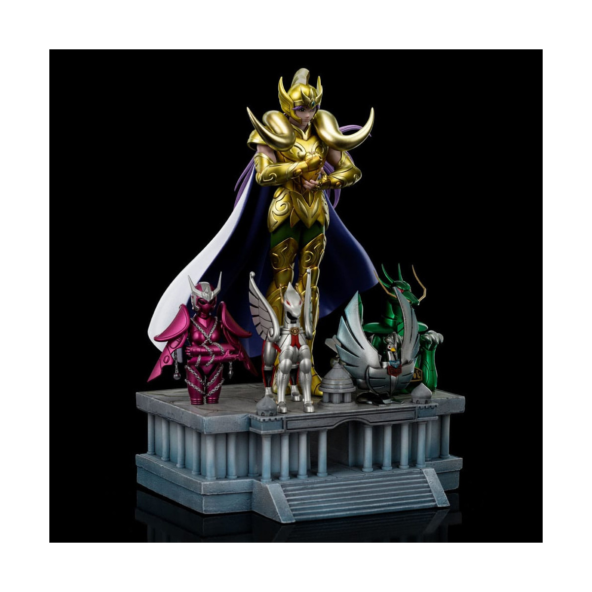 Iron Studios - Saint Seiya - Aries Mu Deluxe Art Scale 1/10 - Cavalieri dello zodiaco