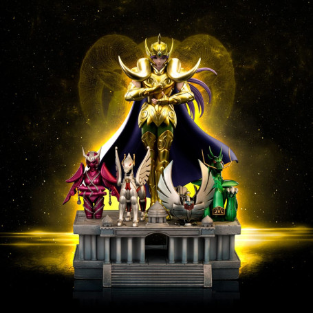 Iron Studios - Saint Seiya - Aries Mu Deluxe Art Scale 1/10 - Cavalieri dello zodiaco