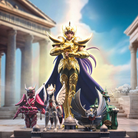 Iron Studios - Saint Seiya - Aries Mu Deluxe Art Scale 1/10 - Cavalieri dello zodiaco