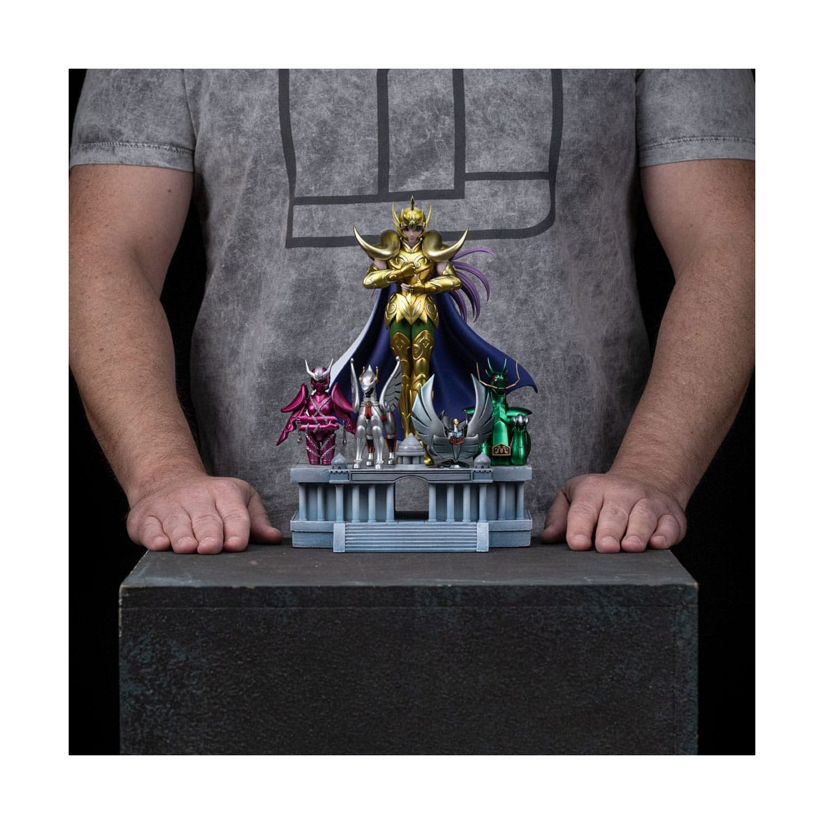 Iron Studios - Saint Seiya - Aries Mu Deluxe Art Scale 1/10 - Cavalieri dello zodiaco