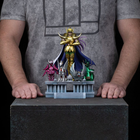 Iron Studios - Saint Seiya - Aries Mu Deluxe Art Scale 1/10 - Cavalieri dello zodiaco