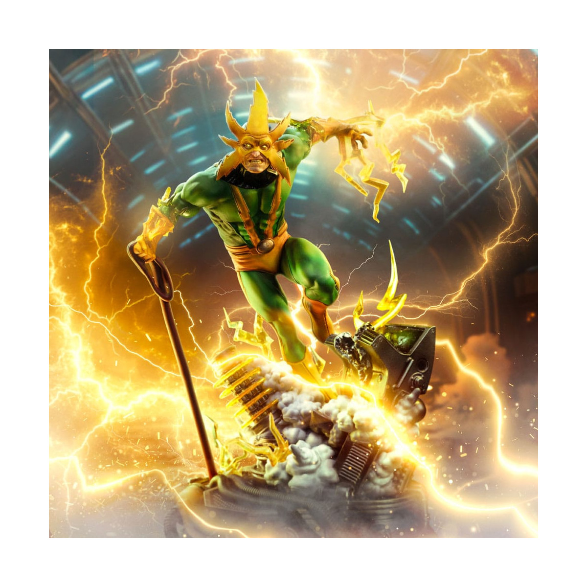 Iron Studios Marvel Comics - Spider-Man Vs Villains - Electro BDS Art Scale