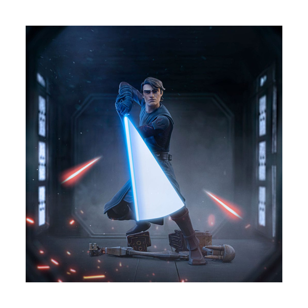 Iron Studios Star Wars Clone Wars - Anakin Skywalker in scala 1/10