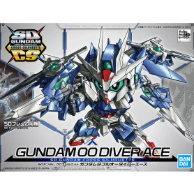 Bandai - Gunpla - SD Gundam Cross Silhouette - GUNDAM 00 DIVER ACE