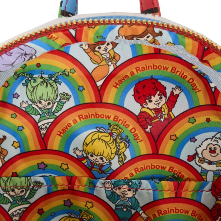 Loungefly Mini Zaino TWINK - Rainbow Brite - Biondina nella terra dell'arcobaleno