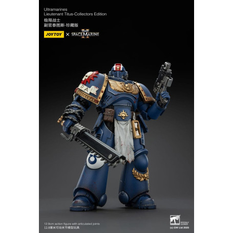 JoyToy - Space Marines II - Ultramarines Tenente Titus Edizione da collezione 1/18 - Warhammer 40000