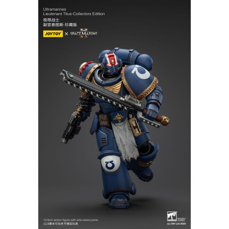 JoyToy - Space Marines II - Ultramarines Tenente Titus Edizione da collezione 1/18 - Warhammer 40000