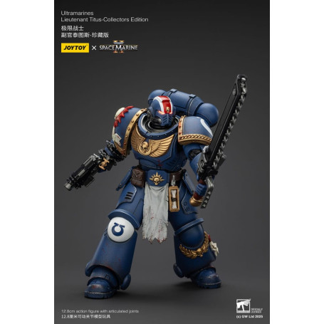 JoyToy - Space Marines II - Ultramarines Tenente Titus Edizione da collezione 1/18 - Warhammer 40000