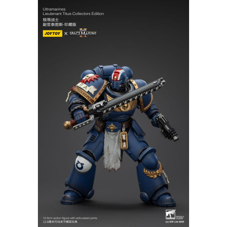 JoyToy - Space Marines II - Ultramarines Tenente Titus Edizione da collezione 1/18 - Warhammer 40000