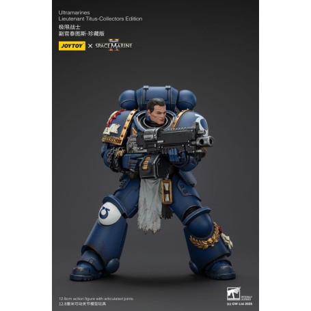JoyToy - Space Marines II - Ultramarines Tenente Titus Edizione da collezione 1/18 - Warhammer 40000