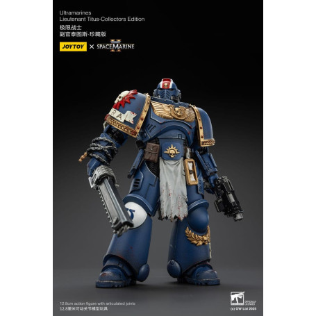 JoyToy - Space Marines II - Ultramarines Tenente Titus Edizione da collezione 1/18 - Warhammer 40000