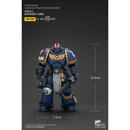 JoyToy - Space Marines II - Ultramarines Tenente Titus Edizione da collezione 1/18 - Warhammer 40000