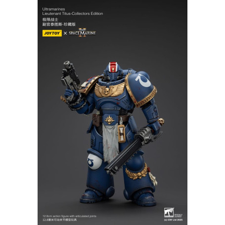 JoyToy - Space Marines II - Ultramarines Tenente Titus Edizione da collezione 1/18 - Warhammer 40000