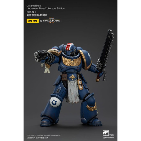 JoyToy - Space Marines II - Ultramarines Tenente Titus Edizione da collezione 1/18 - Warhammer 40000