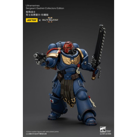 JoyToy - Space Marines II - Sergente Ultramarines Gadriel Edizione da Collezione 1/18 - Warhammer 40000