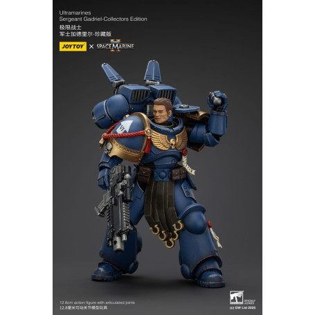JoyToy - Space Marines II - Sergente Ultramarines Gadriel Edizione da Collezione 1/18 - Warhammer 40000
