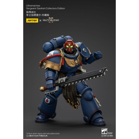 JoyToy - Space Marines II - Sergente Ultramarines Gadriel Edizione da Collezione 1/18 - Warhammer 40000