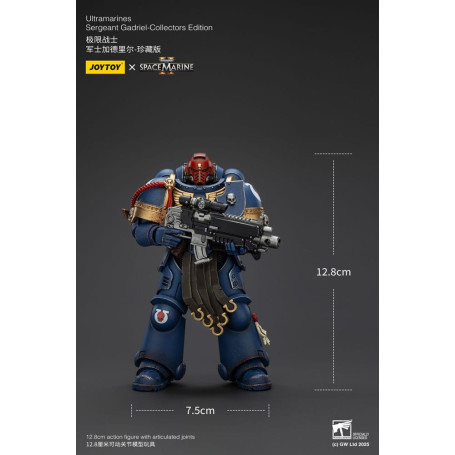 JoyToy - Space Marines II - Sergente Ultramarines Gadriel Edizione da Collezione 1/18 - Warhammer 40000