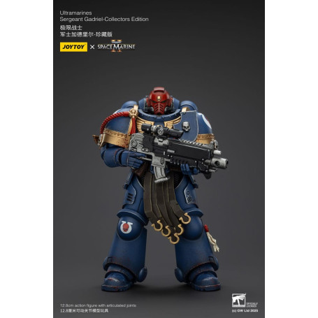 JoyToy - Space Marines II - Sergente Ultramarines Gadriel Edizione da Collezione 1/18 - Warhammer 40000