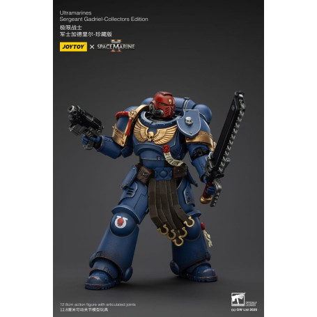 JoyToy - Space Marines II - Sergente Ultramarines Gadriel Edizione da Collezione 1/18 - Warhammer 40000