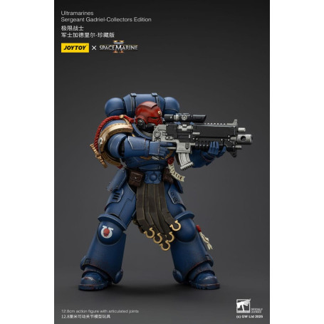 JoyToy - Space Marines II - Sergente Ultramarines Gadriel Edizione da Collezione 1/18 - Warhammer 40000