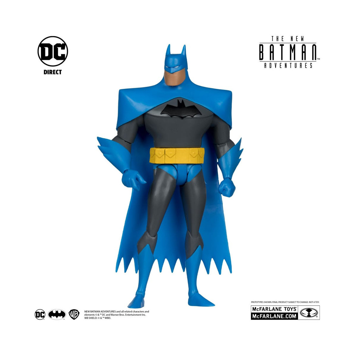 Mc Farlane - DC Direct Le nuove avventure di Batman Wave 4 - Serie di 3 figure