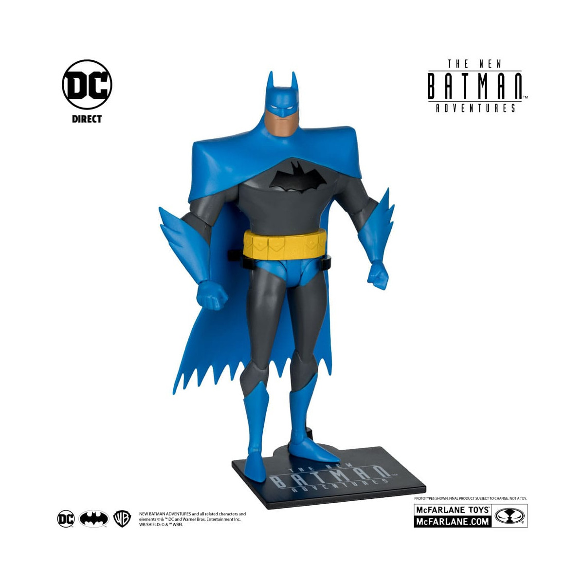 Mc Farlane - DC Direct Le nuove avventure di Batman Wave 4 - Serie di 3 figure