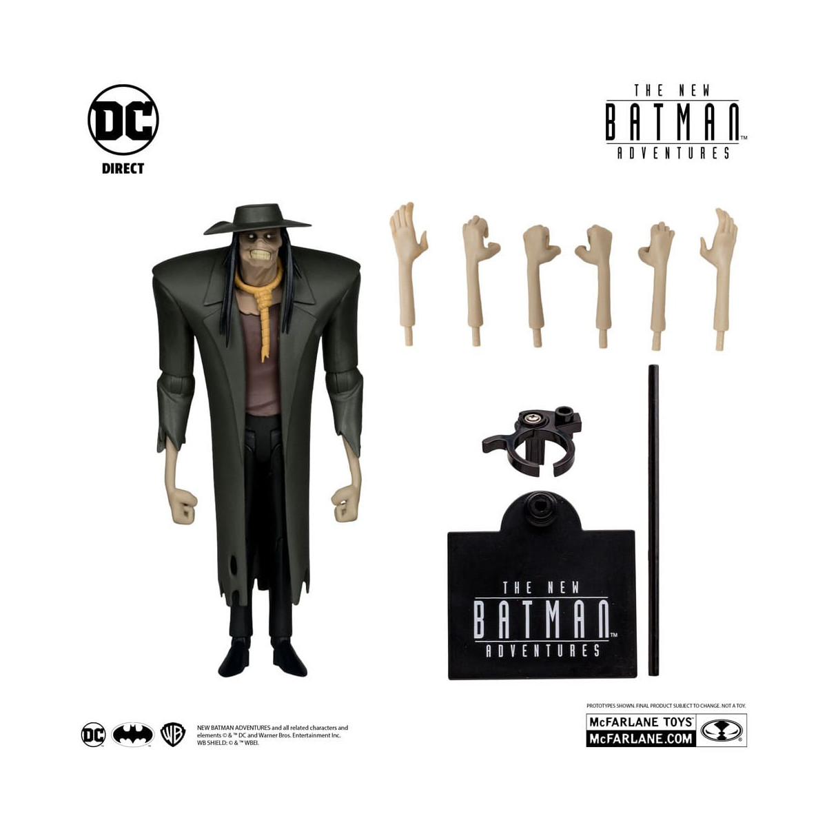 Mc Farlane - DC Direct Le nuove avventure di Batman Wave 4 - Serie di 3 figure