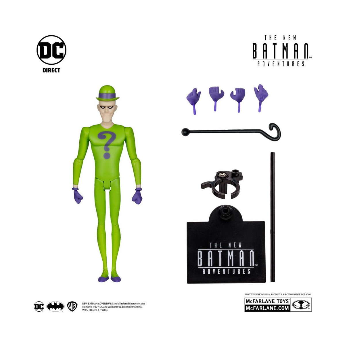 Mc Farlane - DC Direct Le nuove avventure di Batman Wave 4 - Serie di 3 figure