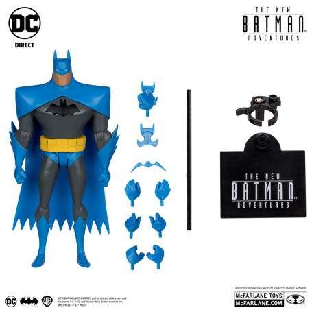 Mc Farlane - DC Direct Le nuove avventure di Batman Wave 4 - Serie di 3 figure