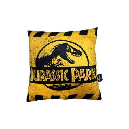 SD Toys - Cuscino Jurassic Park - Logo Attenzione