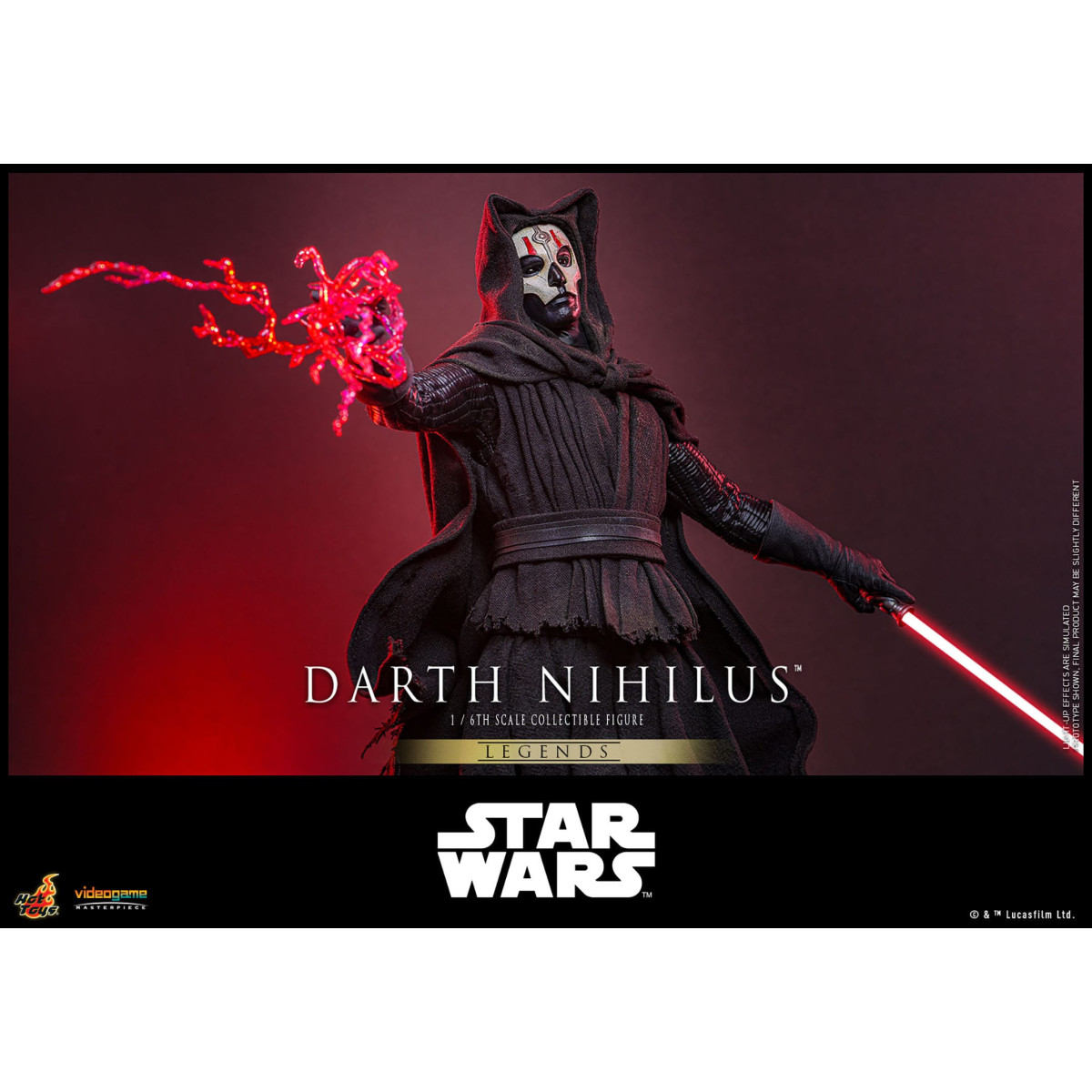 Hot Toys Star Wars Legends - Darth Malgus Videogame Masterpiece 1/6