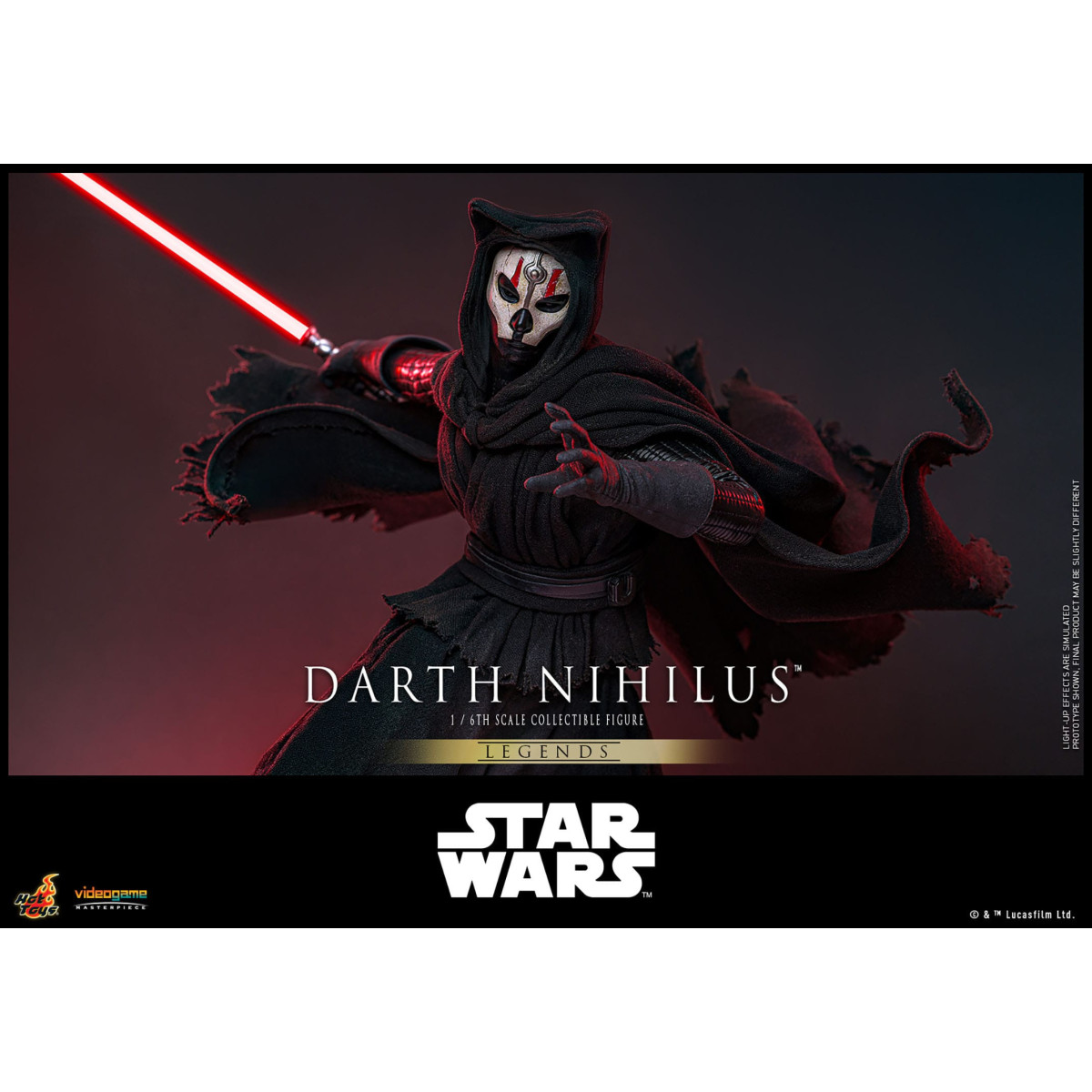 Hot Toys Star Wars Legends - Darth Malgus Videogame Masterpiece 1/6